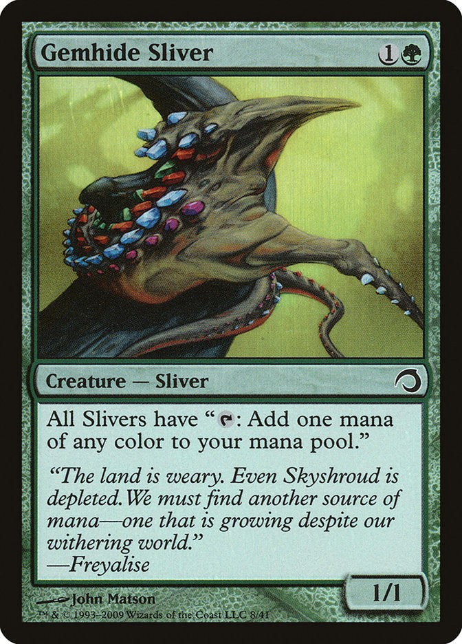 Gemhide Sliver [Premium Deck Series: Slivers] - Magic: The Gathering - Card Brawlers | Quebec | Canada |