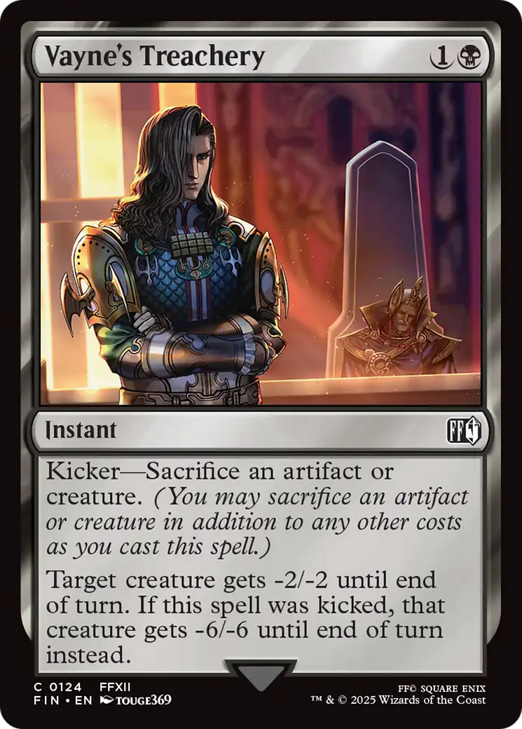 Vayne's Treachery [FINAL FANTASY] - Magic: The Gathering - Card Brawlers | Quebec | Canada |