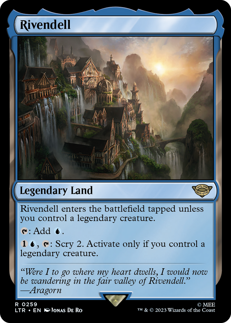 Rivendell [The Lord of the Rings: Tales of Middle-Earth] - Magic: The Gathering - Card Brawlers | Quebec | Canada |