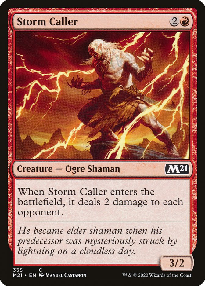 Storm Caller [Core Set 2021] - Magic: The Gathering - Card Brawlers | Quebec | Canada |