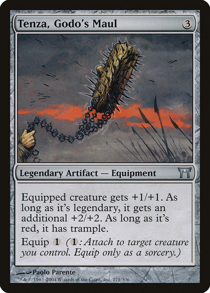 Tenza, Godo's Maul [Champions of Kamigawa] - Magic: The Gathering - Card Brawlers | Quebec | Canada |