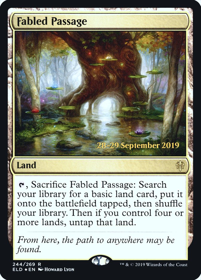 Fabled Passage [Throne of Eldraine Prerelease Promos] - Magic: The Gathering - Card Brawlers | Quebec | Canada |
