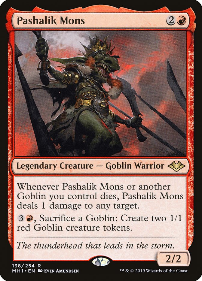 Pashalik Mons [Modern Horizons] - Magic: The Gathering - Card Brawlers | Quebec | Canada |