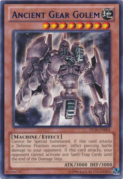 Ancient Gear Golem (Red) [DL18-EN004] Rare - Yu-Gi-Oh! - Card Brawlers | Quebec | Canada |