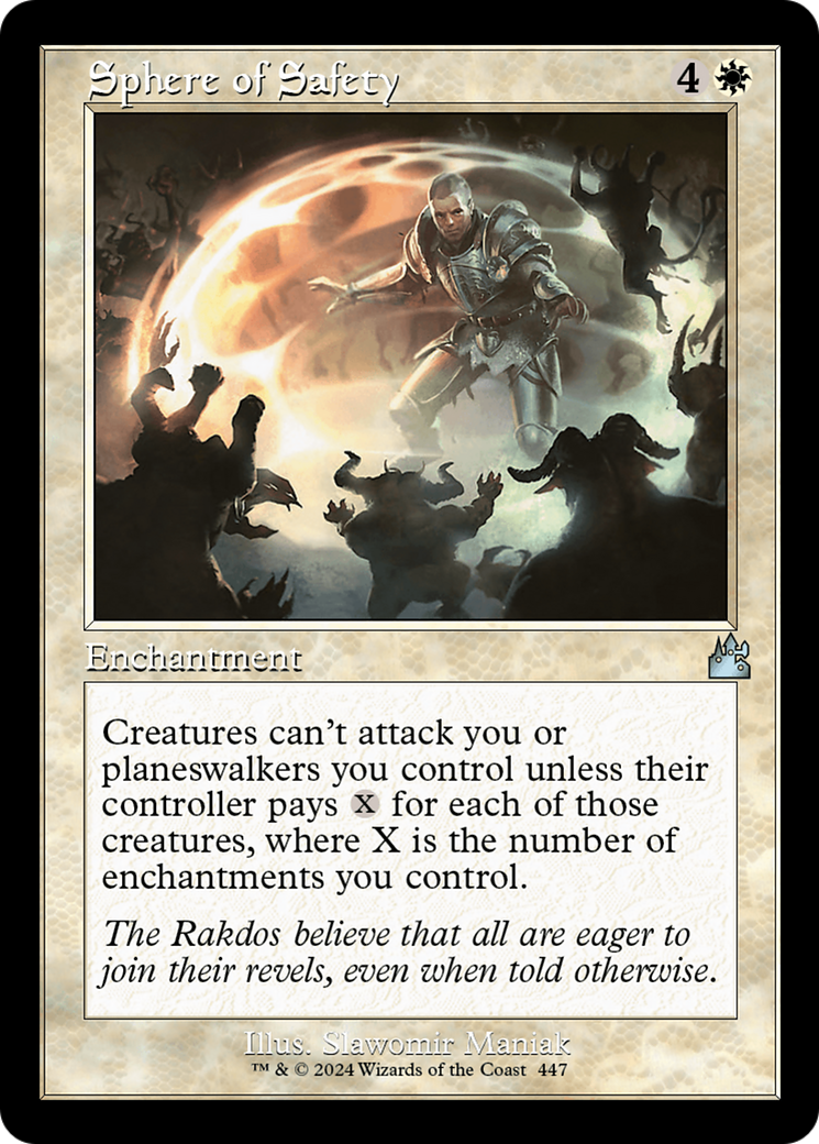 Sphere of Safety (Retro Frame) [Ravnica Remastered] - Magic: The Gathering - Card Brawlers | Quebec | Canada |
