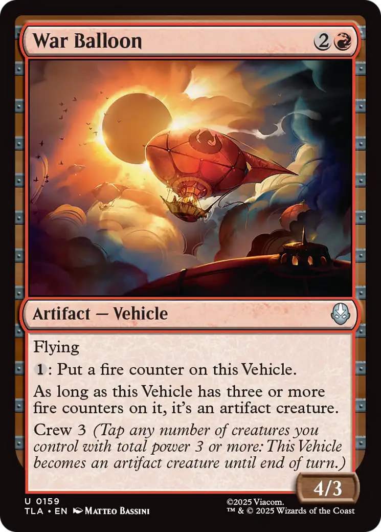 War Balloon [Avatar: The Last Airbender] - Magic: The Gathering - Card Brawlers | Quebec | Canada |