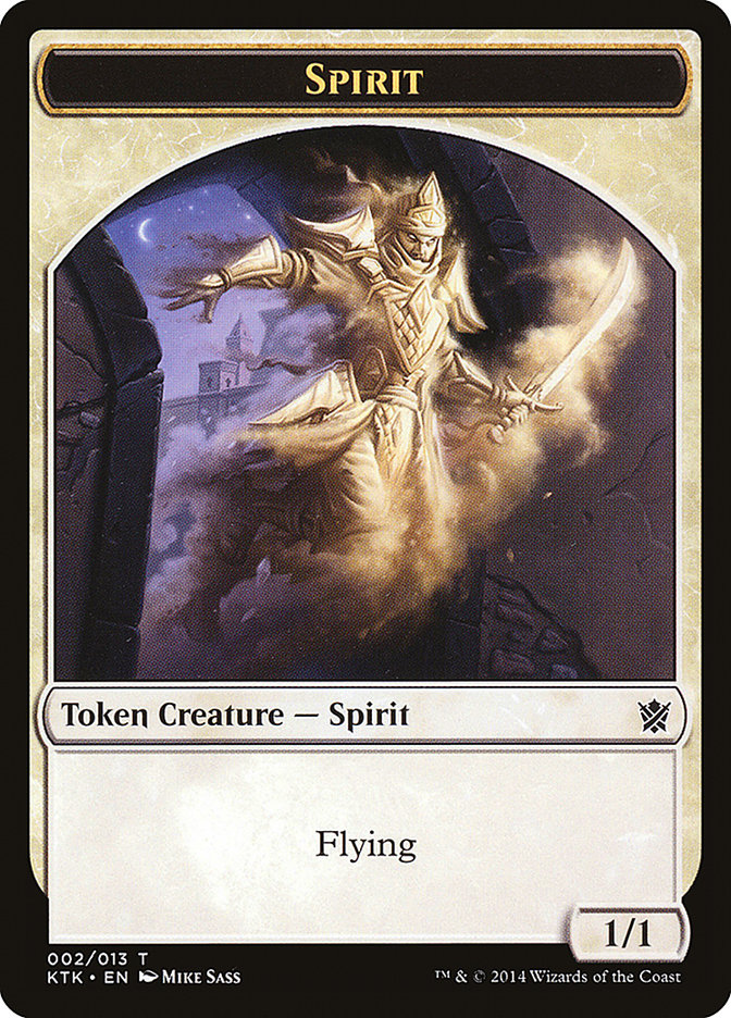 Spirit Token [Khans of Tarkir Tokens] - Magic: The Gathering - Card Brawlers | Quebec | Canada |