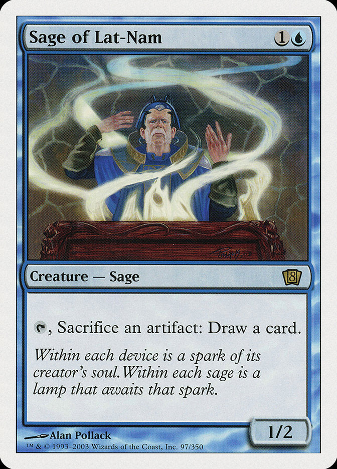 Sage of Lat-Nam [Eighth Edition] - Magic: The Gathering - Card Brawlers | Quebec | Canada |