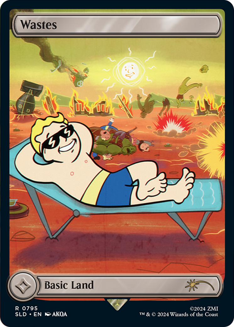 Wastes (795) (Rainbow Foil) [Secret Lair Drop Series] - Magic: The Gathering - Card Brawlers | Quebec | Canada |