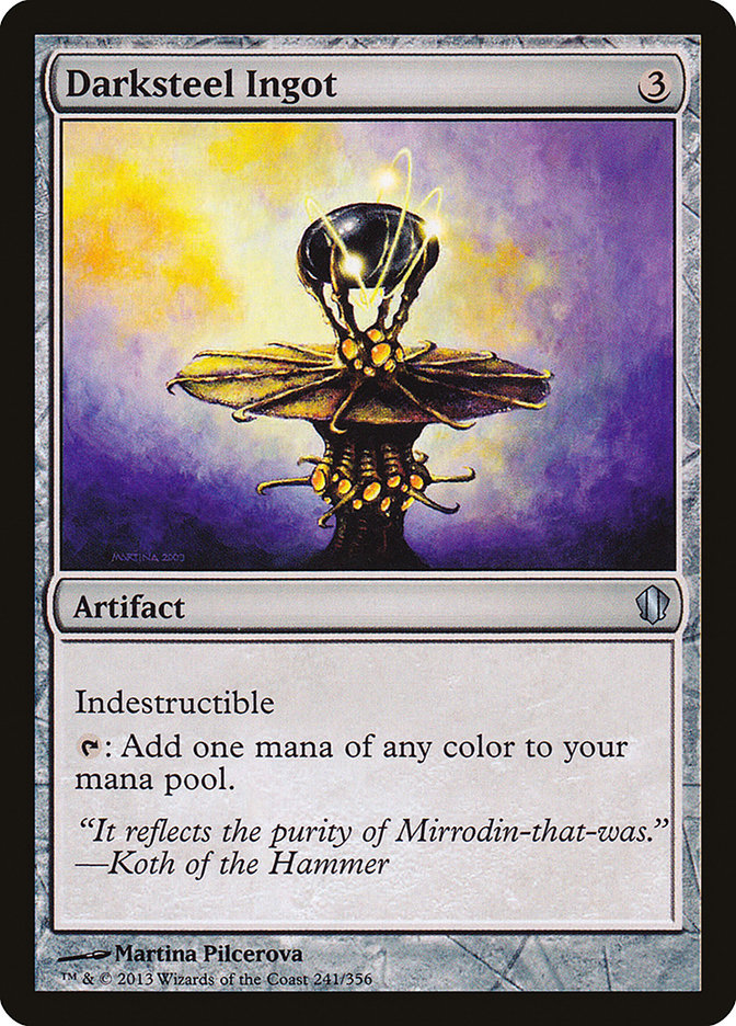 Darksteel Ingot [Commander 2013] - Magic: The Gathering - Card Brawlers | Quebec | Canada |