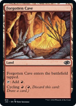 Forgotten Cave [Jumpstart 2022] - Magic: The Gathering - Card Brawlers | Quebec | Canada |