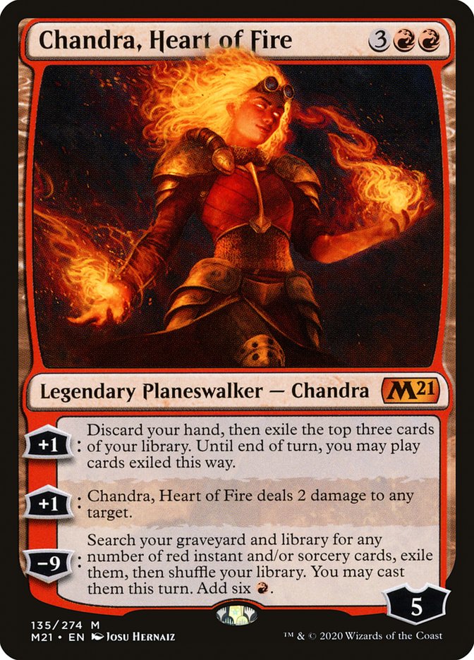 Chandra, Heart of Fire [Core Set 2021] - Magic: The Gathering - Card Brawlers | Quebec | Canada |