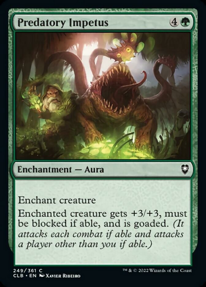 Predatory Impetus [Commander Legends: Battle for Baldur's Gate] - Magic: The Gathering - Card Brawlers | Quebec | Canada |