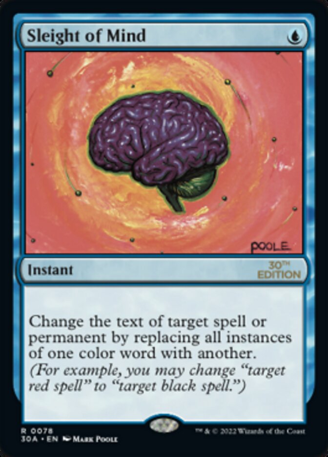 Sleight of Mind [30th Anniversary Edition] - Magic: The Gathering - Card Brawlers | Quebec | Canada |