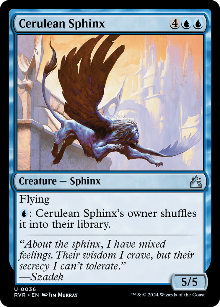 Cerulean Sphinx [Ravnica Remastered] - Magic: The Gathering - Card Brawlers | Quebec | Canada |