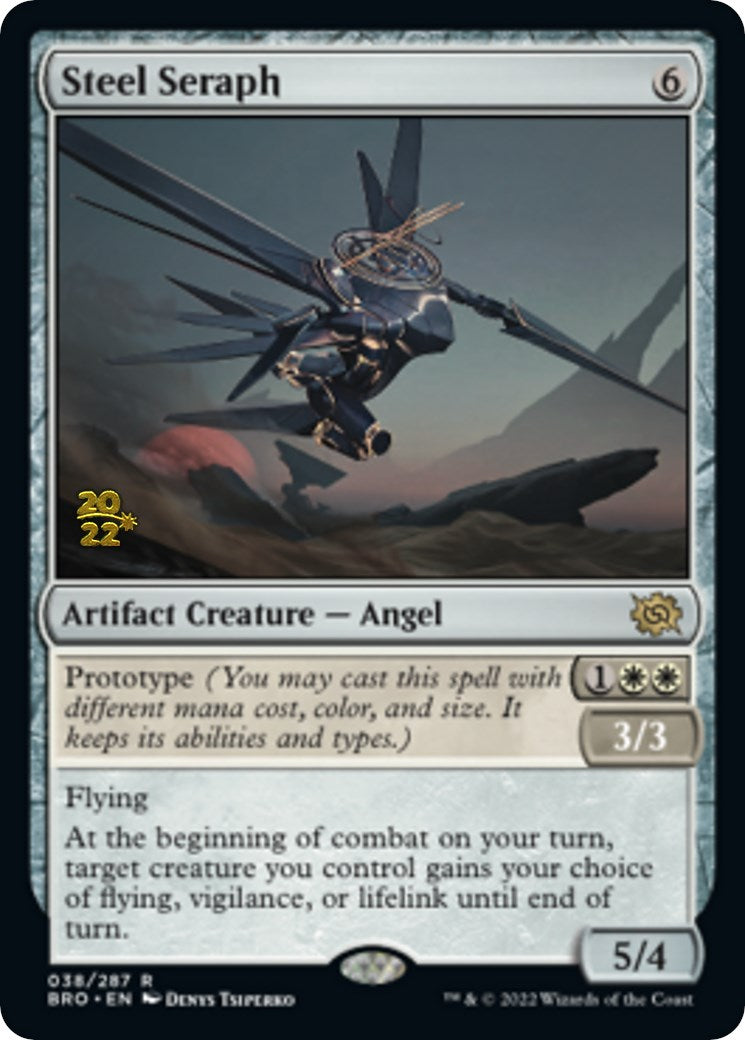 Steel Seraph [The Brothers' War Prerelease Promos] - Magic: The Gathering - Card Brawlers | Quebec | Canada |
