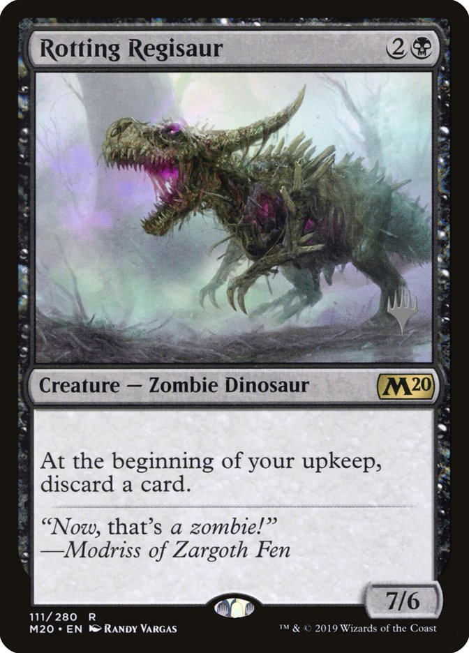 Rotting Regisaur (Promo Pack) [Core Set 2020 Promos] - Magic: The Gathering - Card Brawlers | Quebec | Canada |