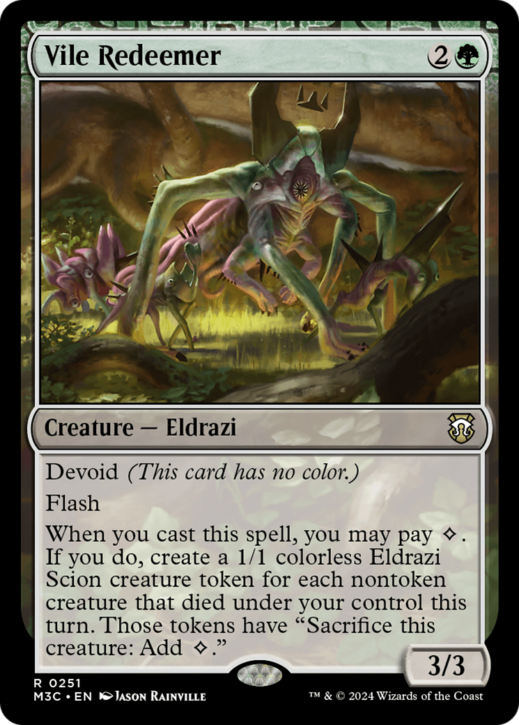 Vile Redeemer (Ripple Foil) [Modern Horizons 3 Commander] - Magic: The Gathering - Card Brawlers | Quebec | Canada |