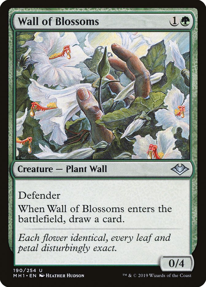 Wall of Blossoms [Modern Horizons] - Magic: The Gathering - Card Brawlers | Quebec | Canada |