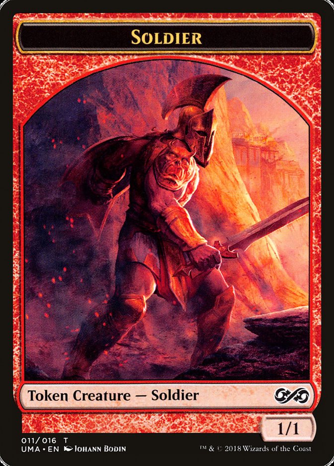 Soldier Token [Ultimate Masters Tokens] - Magic: The Gathering - Card Brawlers | Quebec | Canada |
