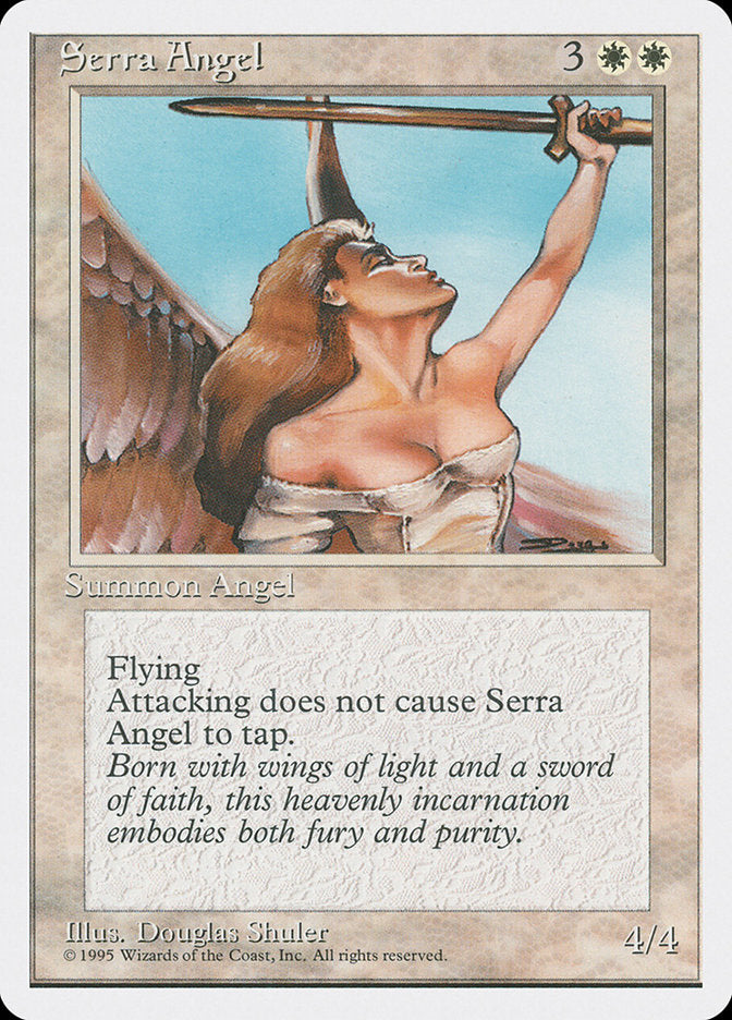 Serra Angel [Fourth Edition] - Magic: The Gathering - Card Brawlers | Quebec | Canada |