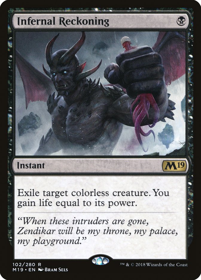Infernal Reckoning [Core Set 2019] - Magic: The Gathering - Card Brawlers | Quebec | Canada |