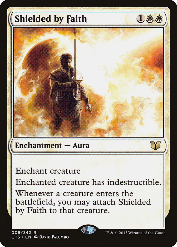 Shielded by Faith [Commander 2015] - Magic: The Gathering - Card Brawlers | Quebec | Canada |