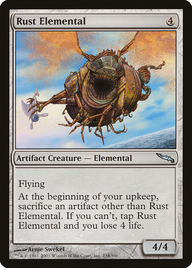 Rust Elemental [Mirrodin] - Magic: The Gathering - Card Brawlers | Quebec | Canada |