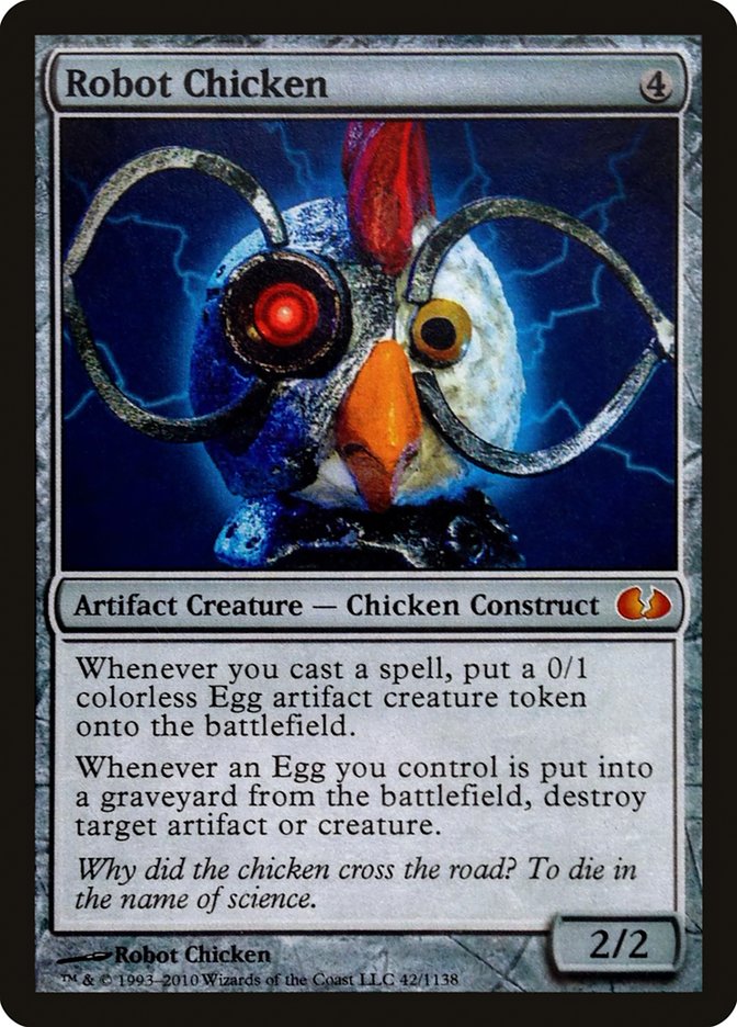 Robot Chicken [Celebration Cards] - Magic: The Gathering - Card Brawlers | Quebec | Canada |