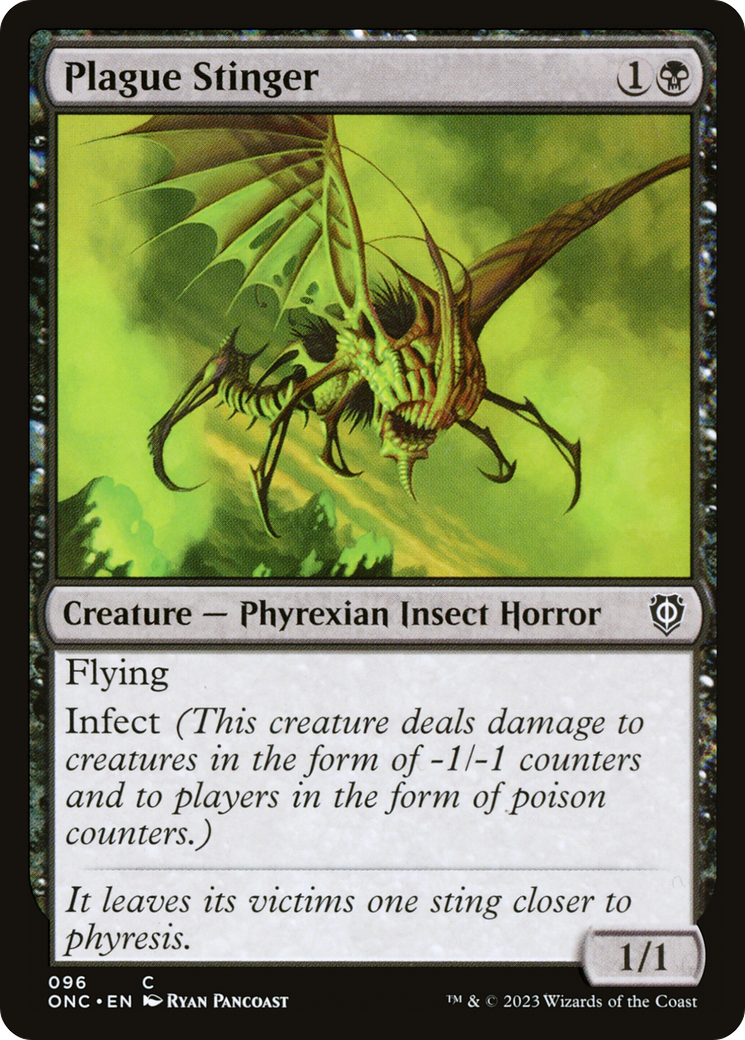 Plague Stinger [Phyrexia: All Will Be One Commander] - Magic: The Gathering - Card Brawlers | Quebec | Canada |