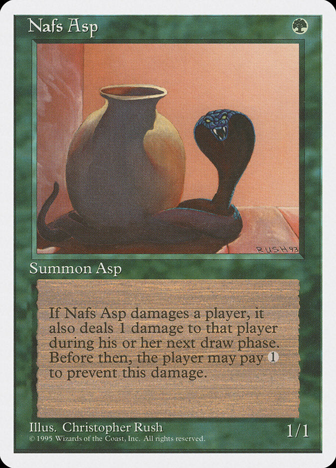 Nafs Asp [Fourth Edition] - Magic: The Gathering - Card Brawlers | Quebec | Canada |