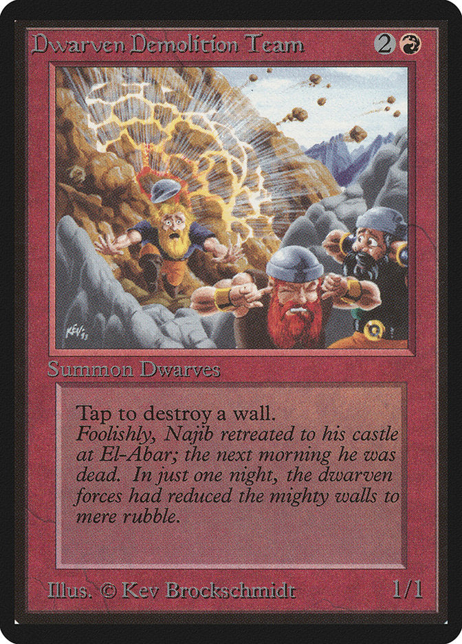 Dwarven Demolition Team [Beta Edition] - Magic: The Gathering - Card Brawlers | Quebec | Canada |