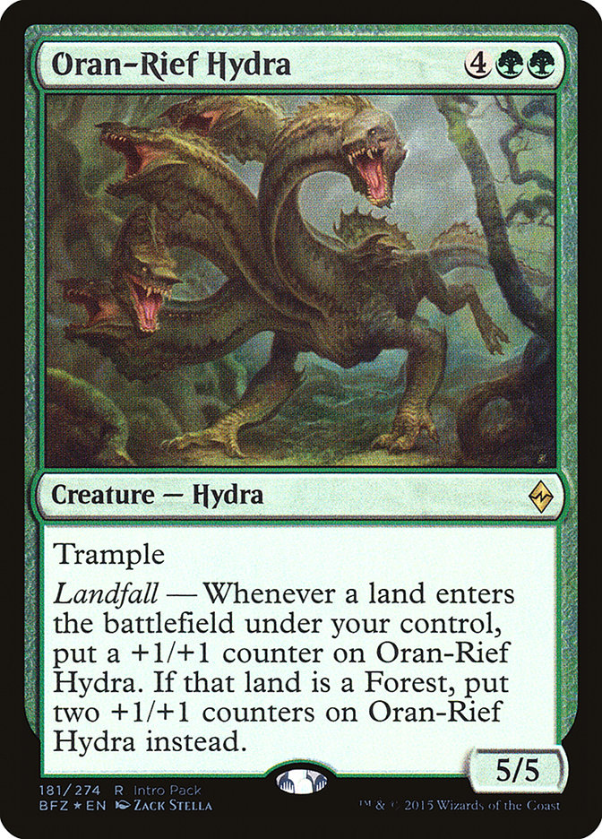 Oran-Rief Hydra (Intro Pack) [Battle for Zendikar Promos] - Magic: The Gathering - Card Brawlers | Quebec | Canada |
