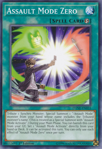 Assault Mode Zero [DANE-EN055] Common - Yu-Gi-Oh! - Card Brawlers | Quebec | Canada |