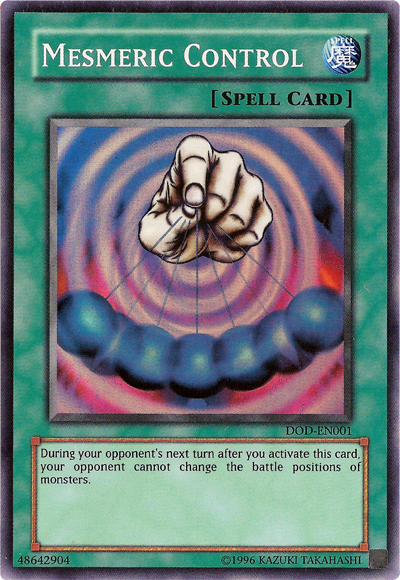 Mesmeric Control [DOD-EN001] Super Rare - Yu-Gi-Oh! - Card Brawlers | Quebec | Canada |
