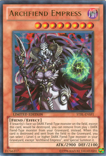 Archfiend Empress [STBL-ENSP1] Ultra Rare - Yu-Gi-Oh! - Card Brawlers | Quebec | Canada |