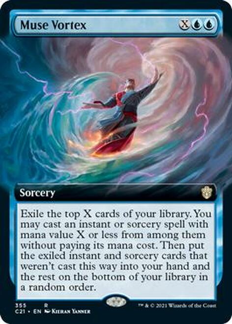 Muse Vortex (Extended Art) [Commander 2021] - Magic: The Gathering - Card Brawlers | Quebec | Canada |