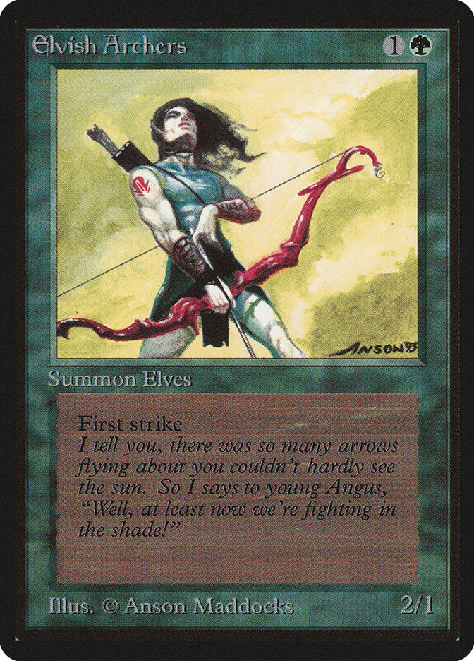 Elvish Archers [Beta Edition] - Magic: The Gathering - Card Brawlers | Quebec | Canada |