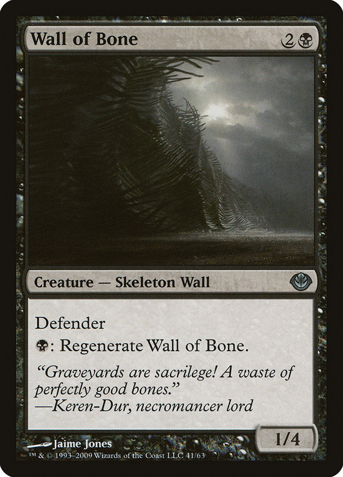 Wall of Bone [Duel Decks: Garruk vs. Liliana] - Magic: The Gathering - Card Brawlers | Quebec | Canada |