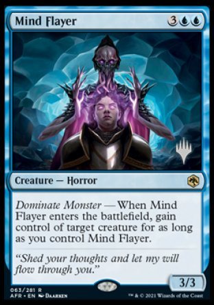 Mind Flayer (Promo Pack) [Dungeons & Dragons: Adventures in the Forgotten Realms Promos] - Magic: The Gathering - Card Brawlers | Quebec | Canada |