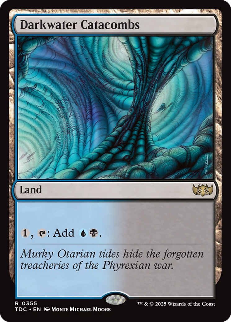 Darkwater Catacombs [Tarkir: Dragonstorm Commander] - Magic: The Gathering - Card Brawlers | Quebec | Canada |