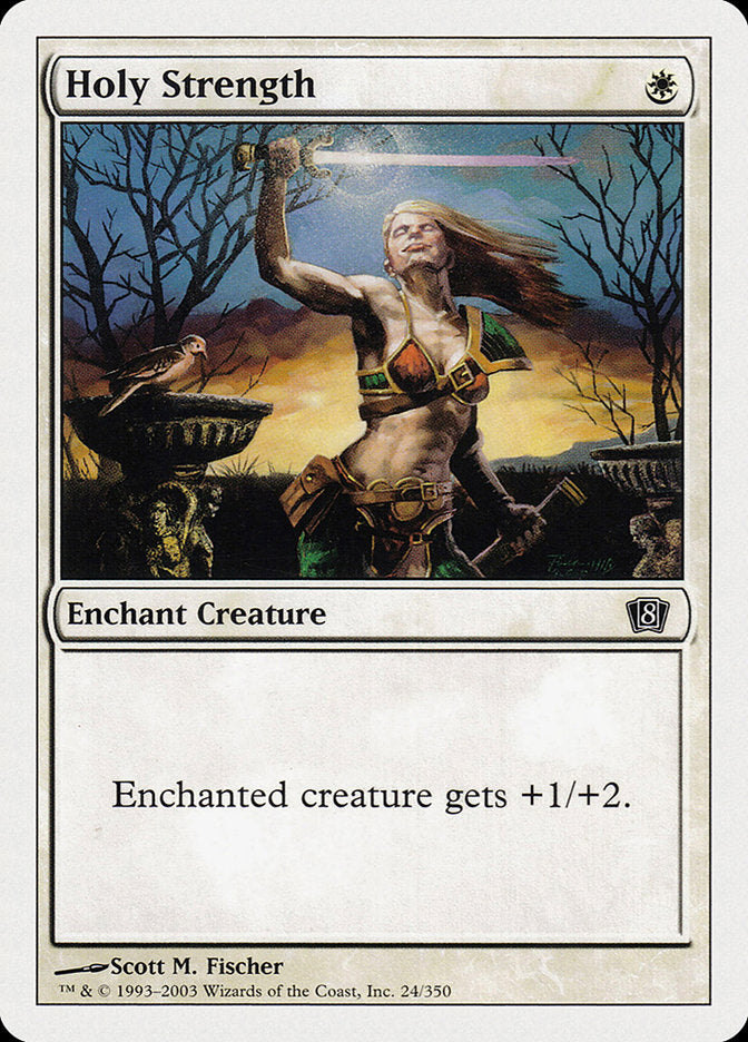 Holy Strength [Eighth Edition] - Magic: The Gathering - Card Brawlers | Quebec | Canada |