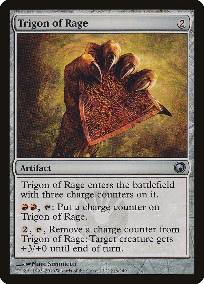 Trigon of Rage [Scars of Mirrodin] - Magic: The Gathering - Card Brawlers | Quebec | Canada |