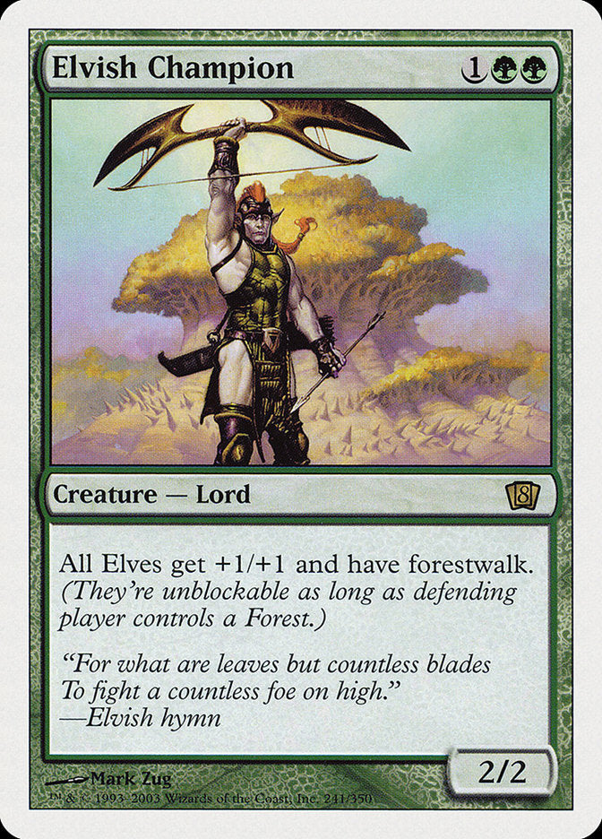 Elvish Champion [Eighth Edition] - Magic: The Gathering - Card Brawlers | Quebec | Canada |