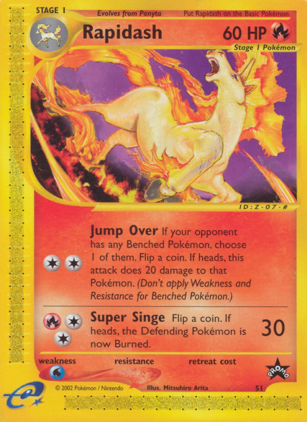 Rapidash (51) [Wizards of the Coast: Black Star Promos] - Pokémon - Card Brawlers | Quebec | Canada |
