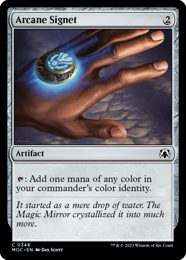 Arcane Signet [March of the Machine Commander] - Magic: The Gathering - Card Brawlers | Quebec | Canada |