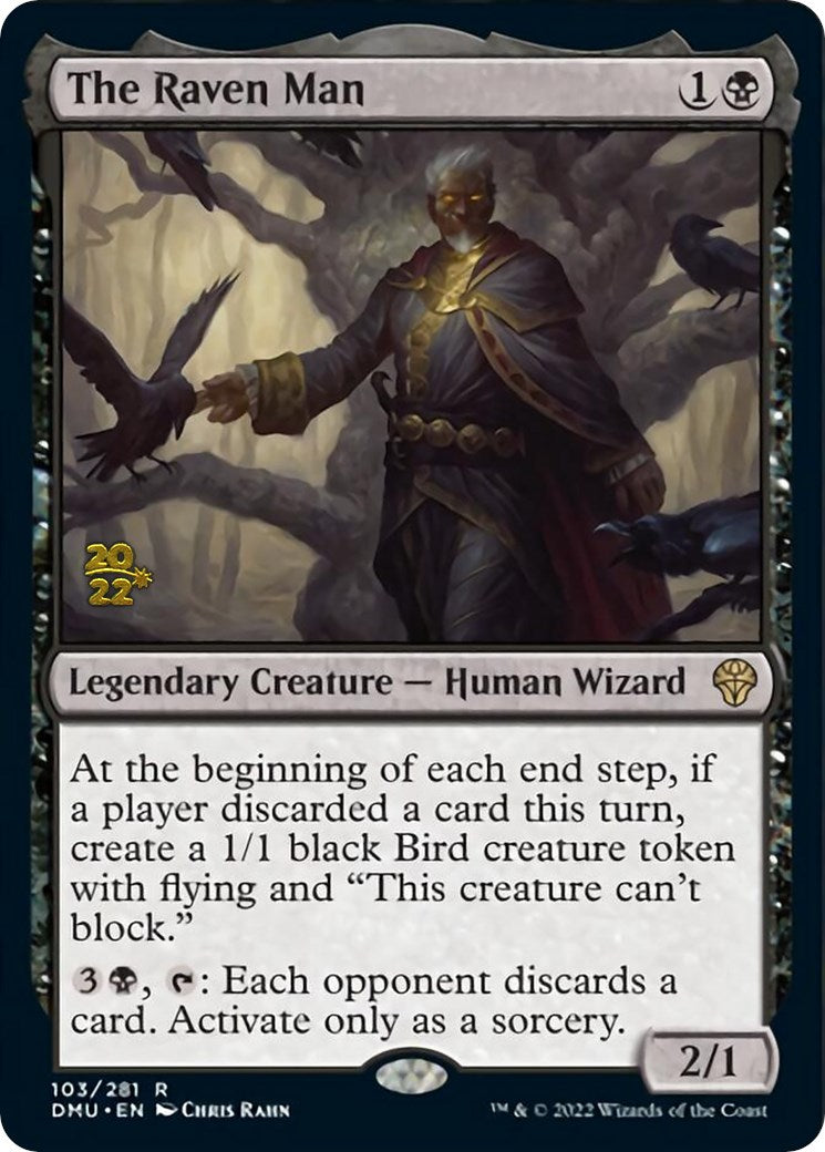 The Raven Man [Dominaria United Prerelease Promos] - Magic: The Gathering - Card Brawlers | Quebec | Canada |