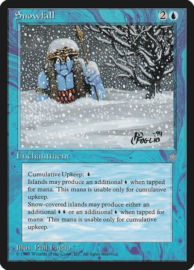 Snowfall [Ice Age] - Magic: The Gathering - Card Brawlers | Quebec | Canada |