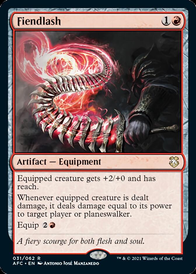Fiendlash [Dungeons & Dragons: Adventures in the Forgotten Realms Commander] - Magic: The Gathering - Card Brawlers | Quebec | Canada |