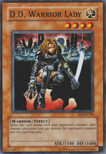 D.D. Warrior Lady [DR1-EN189] Super Rare - Yu-Gi-Oh! - Card Brawlers | Quebec | Canada |